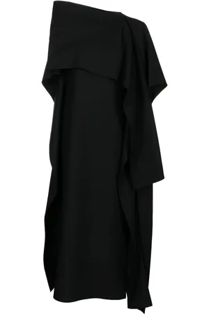 VALENTINO GARAVANI Draped midi dress