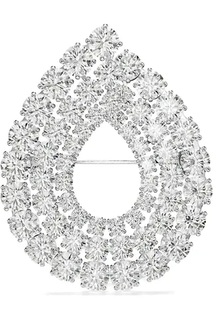 Swarovski Crystal-embellished brooch