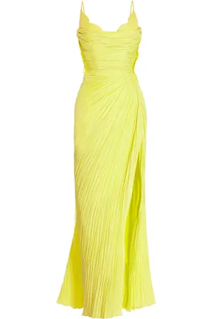 MARIA LUCIA HOHAN Leonie draped maxi dress