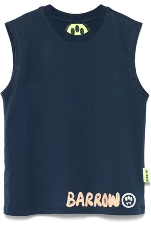 BARROW Logo-print tank top