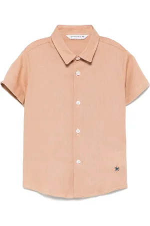 Manuel Ritz Logo-embroidered shirt