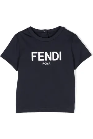 Fendi Logo-patch cotton T-shirt