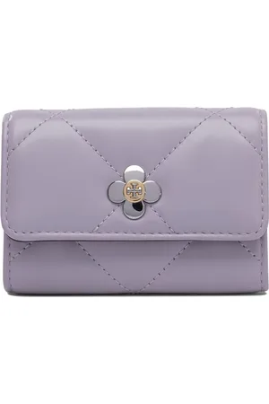 Tory Burch Kira clover-quilted wallet