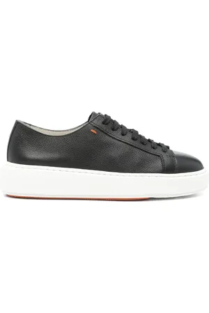 santoni Leather sneakers