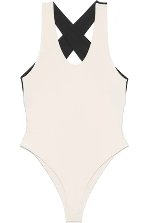FORTE FORTE Crossover-strap bodysuit