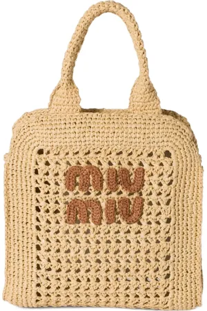 Miu Miu Crochet tote bag