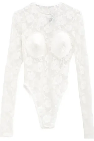 Vaquera Floral lace bodysuit