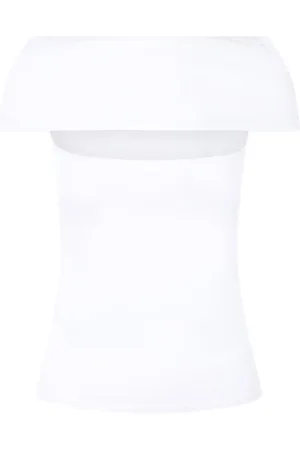 CIRCUS HOTEL Off-shoulder top