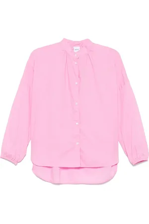 Aspesi Gathered poplin shirt