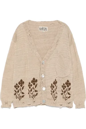Kartik Research Intarsia-knit cardigan