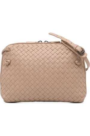 Bottega Veneta 2012-2024 Medium Nappa Intrecciato Nodini crossbody bag