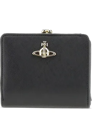 Vivienne Westwood Frame metallic-clasp wallet