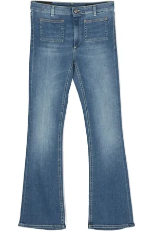 Dondup Light-wash stretch-cotton jeans