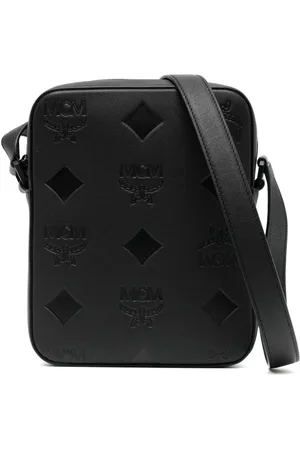 MCM Mini Klassic monogram leather crossbody bag