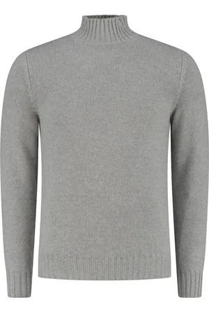 FEDELI Mock-neck knit jumper