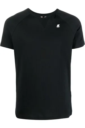 K-Way Logo-patch cotton T-shirt