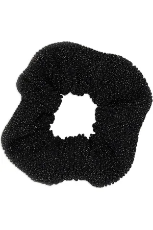 Hunza G Lurex lycra scrunchie