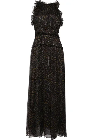ULLA JOHNSON Lirra ruffled sleeveless dress