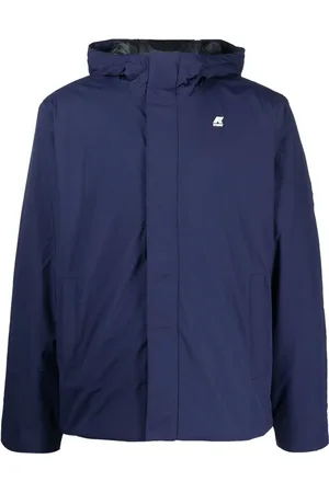 K-Way Jack logo-patch hooded jacket