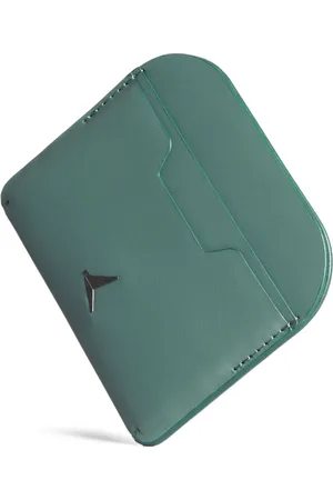 TROUBADOUR Leather cardholder
