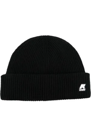 K-Way Logo-patch wool beanie