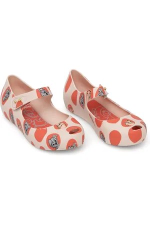 Melissa Printed ballerina shoes