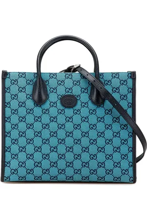 Gucci 2016-present Small GG Canvas Interlocking G Tote satchel