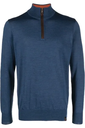 Paul & Shark Roll-neck virgin wool jumper