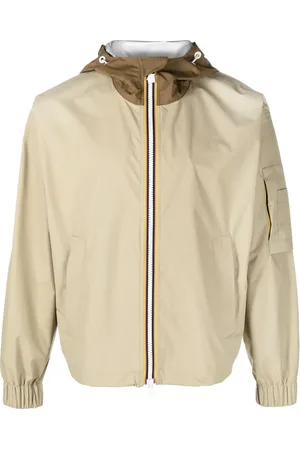 K-Way Two-tone hooded jacket