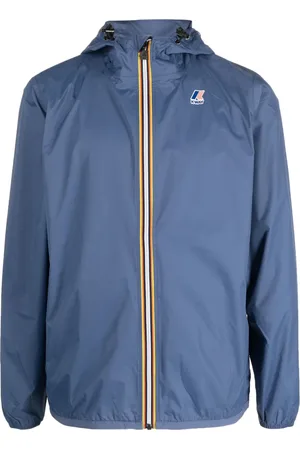 K-Way Logo-print hooded jacket