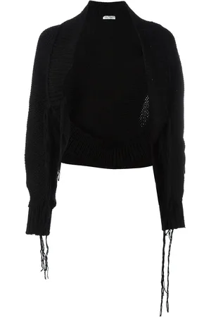 Comme des Garçons Robe de Chambre loose threads bolero