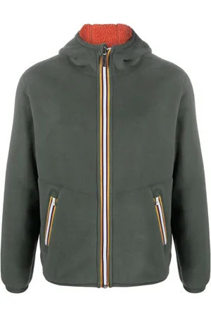 K-Way Reversible zip-up fleece jacket