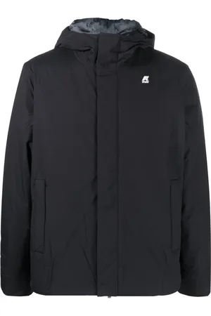 K-Way Logo-patch padded-design jacket