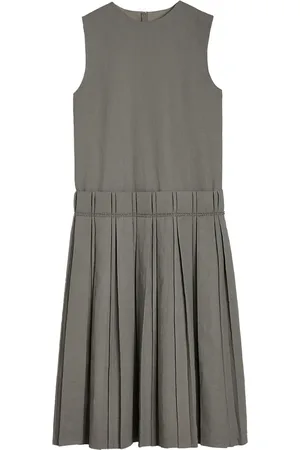 Jil Sander Pleated midi dress