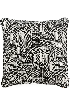 Missoni Patterned-jacquard square-shape cushion