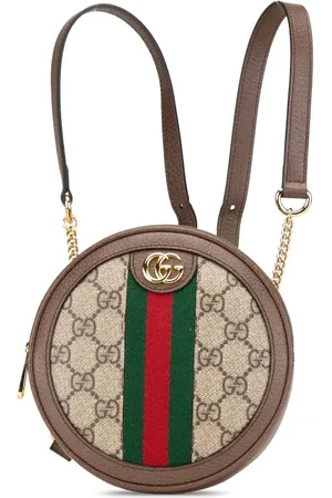 Gucci 2016-2024 Mini GG Supreme Round Ophidia backpack