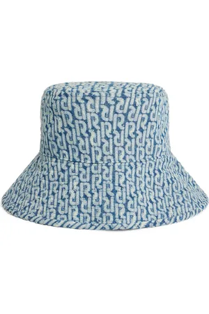 Paco rabanne Monogram-pattern denim bucket hat