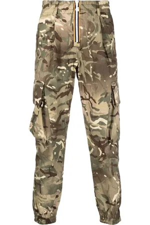 K-Way Camouflage-print trousers