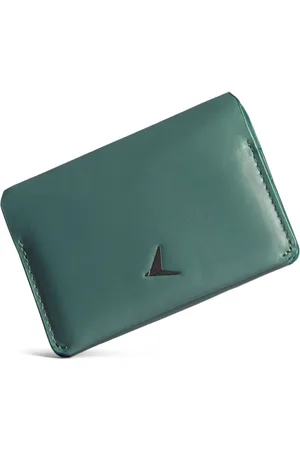 TROUBADOUR Flip leather cardholder