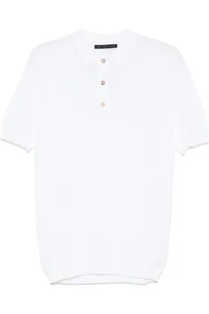 LOW BRAND Interwoven polo shirt
