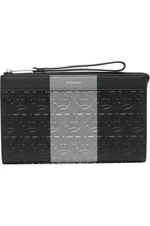 Salvatore Ferragamo Leather clutch bag