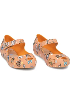 Melissa X Disney printed ballerina shoes
