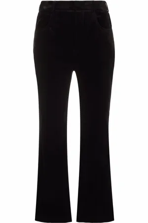 Saint Laurent High-waisted cropped trousers