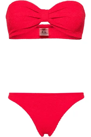Hunza G Tina seersucker bikini set