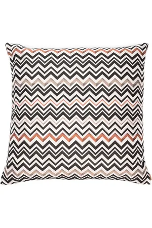 Missoni Zig-zag patterned cushion