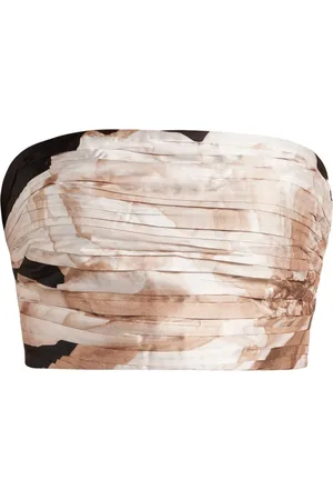 HEMANT AND NANDITA Ruched bustier