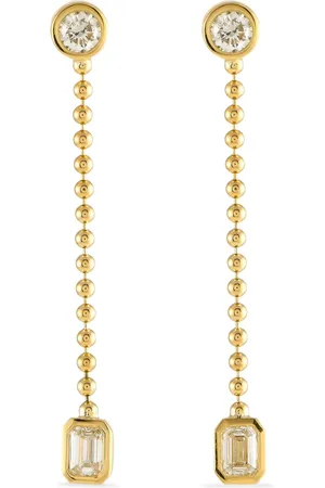 LB Exclusive 18K gold diamond earrings