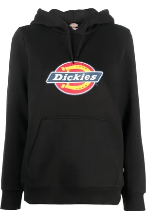 Dickies Logo-print long-sleeved hoodie