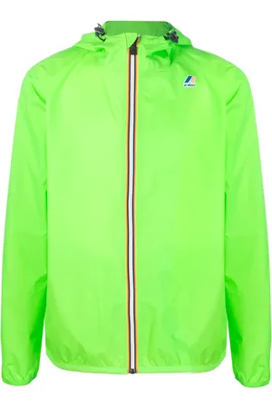 K-Way Logo-print hooded jacket