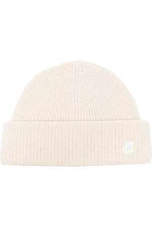 K-Way Logo-patch wool beanie